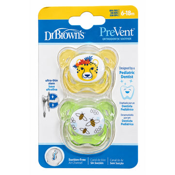 Dr. Brown's - Chupete tigre | Amarillo
