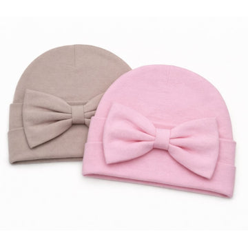 B4baby - Gorro para niña con chonga | 2pack