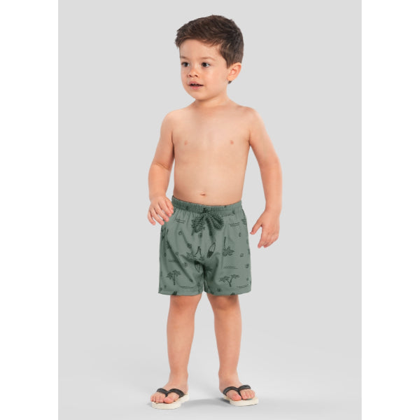Brandili - Playera para niño | verde