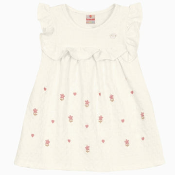 Brandili - Vestido para niña | Blanco hueso