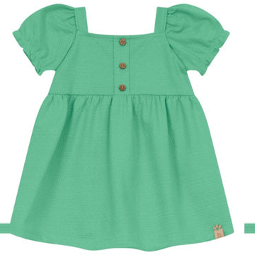 Brandili - Vestido con mangas para bebé | Verde