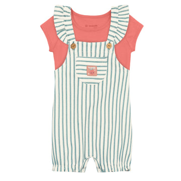 Brandili - Conjunto para niña | overol menta