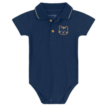 Brandili - Body polo para niño | azul