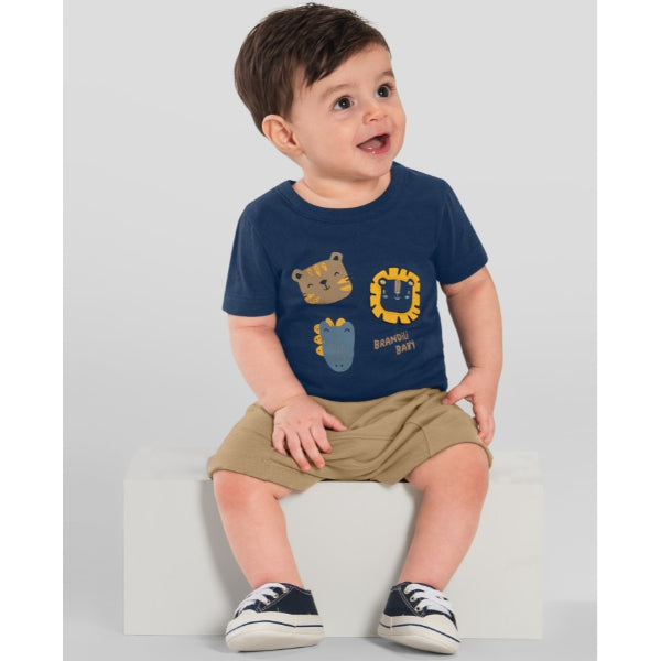 Brandili - Conjunto animales de selva | azul