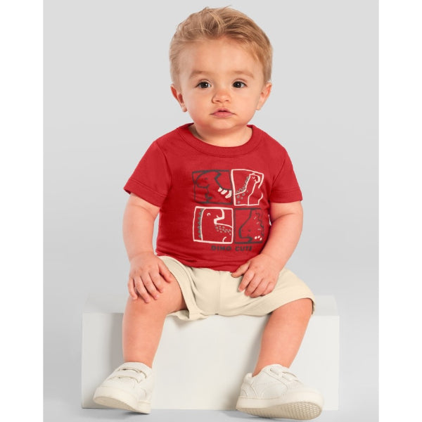 Brandili - Conjunto para bebe dino | rojo