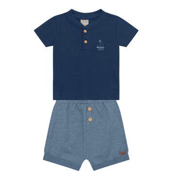 Brandili - Conjunto para bebé | azul