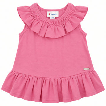Brandili - Vestido para bebé | Rosa