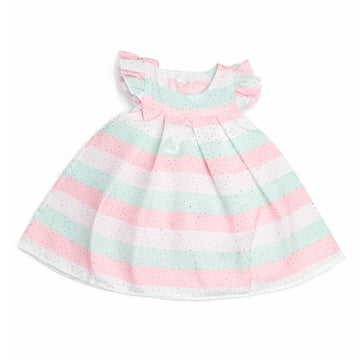 Vestido para niña a rayas | colores pastel