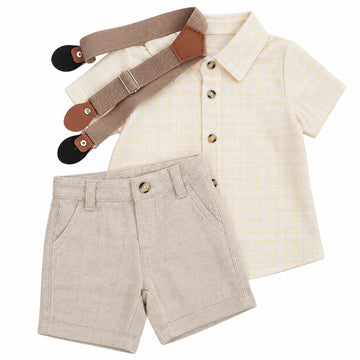 Conjunto Elegante para Niño de 3 Piezas