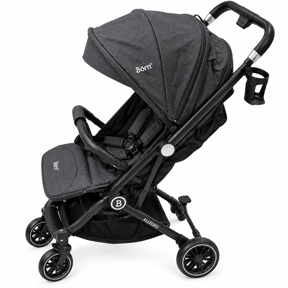 Born - Coche Bristol Stroller (negro)