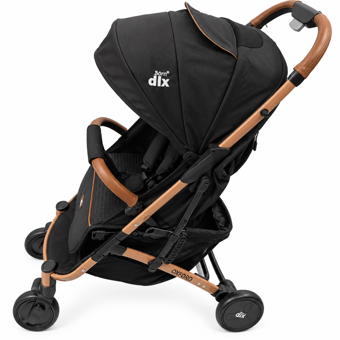 Born - Coche DLX Oxford 2.0 (negro)