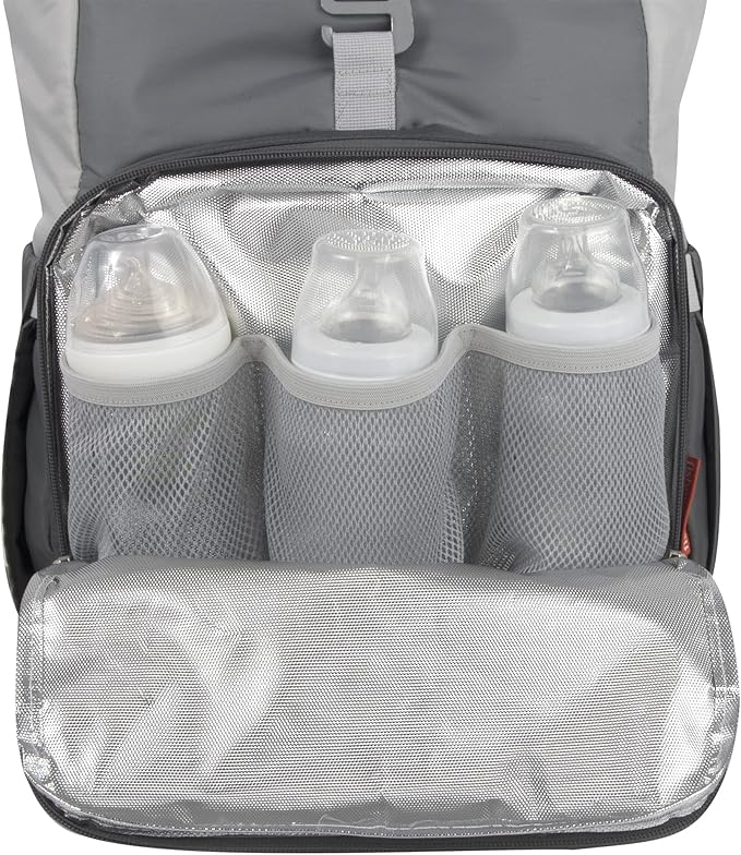 Fisher Price - Mochila pañalera | gris