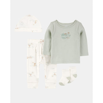 Carter´s - Conjunto de 4 piezas de cocodrilo