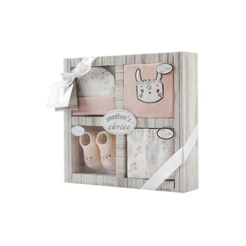 Caja De Regalo 4 Piezas Para Niña |0-6M