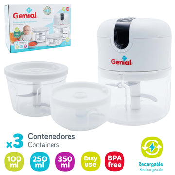 Genial - Procesador de alimentos | 450 ml