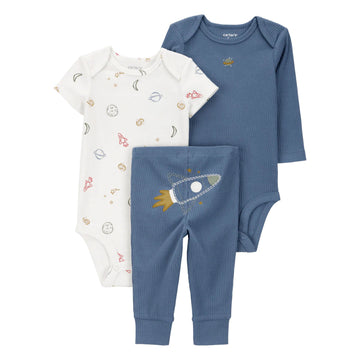 Carter´s - Conjunto tres piezas pantalón y dos bodies | 18M