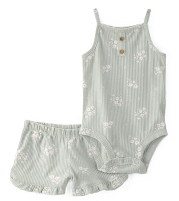 Carter´s - Conjunto floral | Verde
