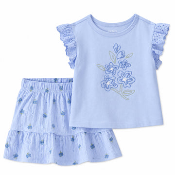 Carter´s - Conjunto para niña | bordado