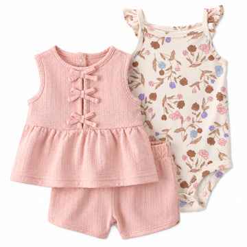 Carter´s - Conjunto rosa | flores