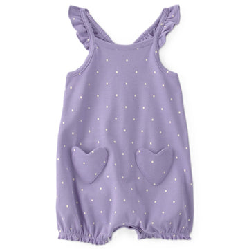 Carter´s - Enterizo heart pocket | Purpura