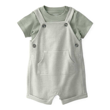 Carter´s - Conjunto shortall strip | verde