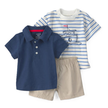Carter´s - Conjunto de 3 piezas para bebé niño