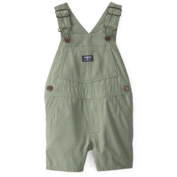 OshKosh - Overol Corto | verde militar