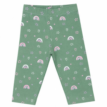 B4baby - Legging arcoíris | verde