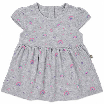 B4baby - Vestido arcoiris | gris