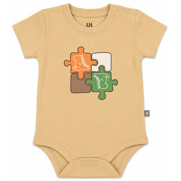 B4baby - Body dinosaurio | beige