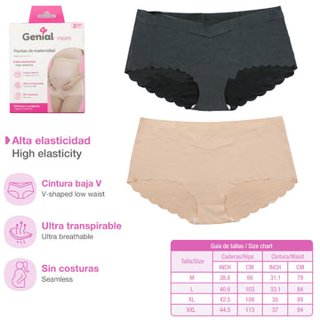 Genial - Panties de maternidad