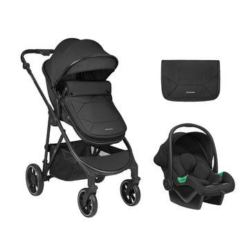 Kikkaboo - Coche Jean 3 en 1 | negro
