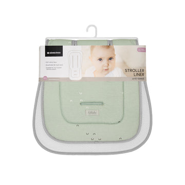 Kikkaboo - Funda antisudor para cochecito | verde