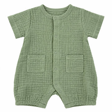 B4Baby - Enterizo para bebe de algodón | Verde