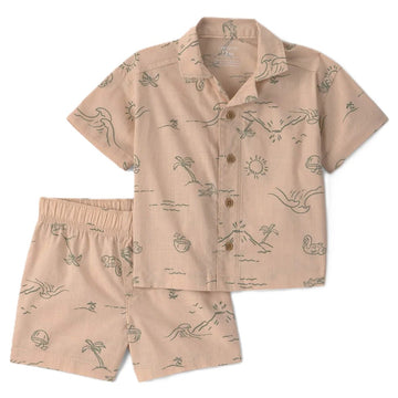 Carter´s - Conjunto top y pantalón corto de playa