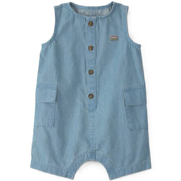 Carter´s - Enterizo sin mangas de chambray para bebé
