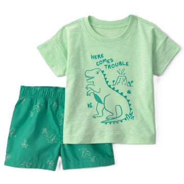 Conjunto de dos piezas | Dinosaurio
