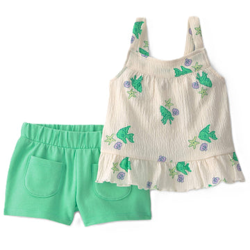 Carter´s - Conjunto de dos piezas para niña | verde