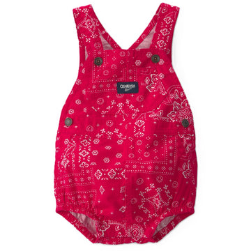 Oshkosh - Enterizo bubble Bandanna | Rojo