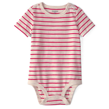 Oshkosh - Enterizo stripe | blanco y rojo