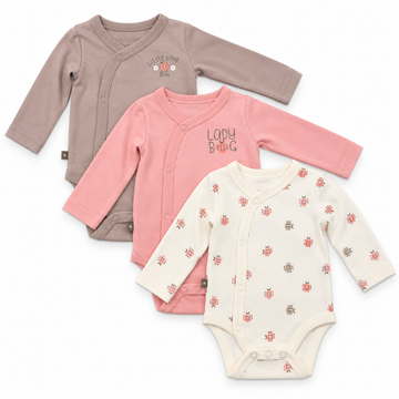 B4Baby - Enterizo manga larga | 3pack