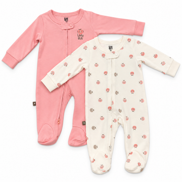 B4Baby - Conjunto de 2 pijamas | niña