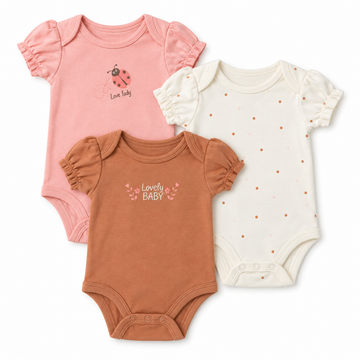 B4Baby - Conjunto de 3 Bodys | Love Lady