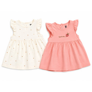 B4Baby -  2 vestidos pa niña | LadyBug