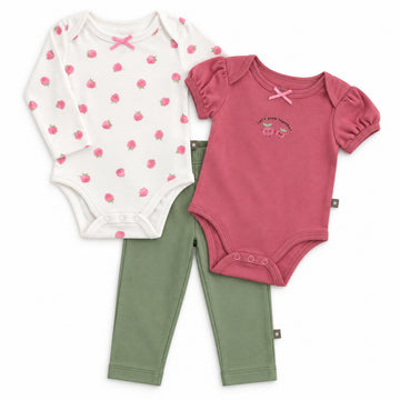 B4Baby - Set de 3 piezas | manzana