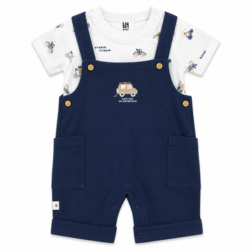 B4Baby - 2 piezas | overol racoon