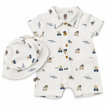 B4Baby - Conjunto de 2 piezas para niño | Mapache