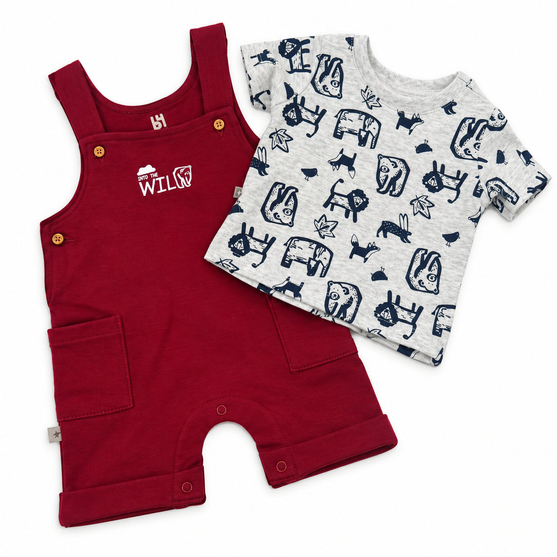 B4Baby - Conjunto con overoll | Niño