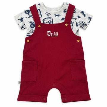 B4Baby - Conjunto con overoll | Niño
