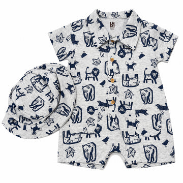 B4Baby - Conjunto de 2 piezas | Zafari